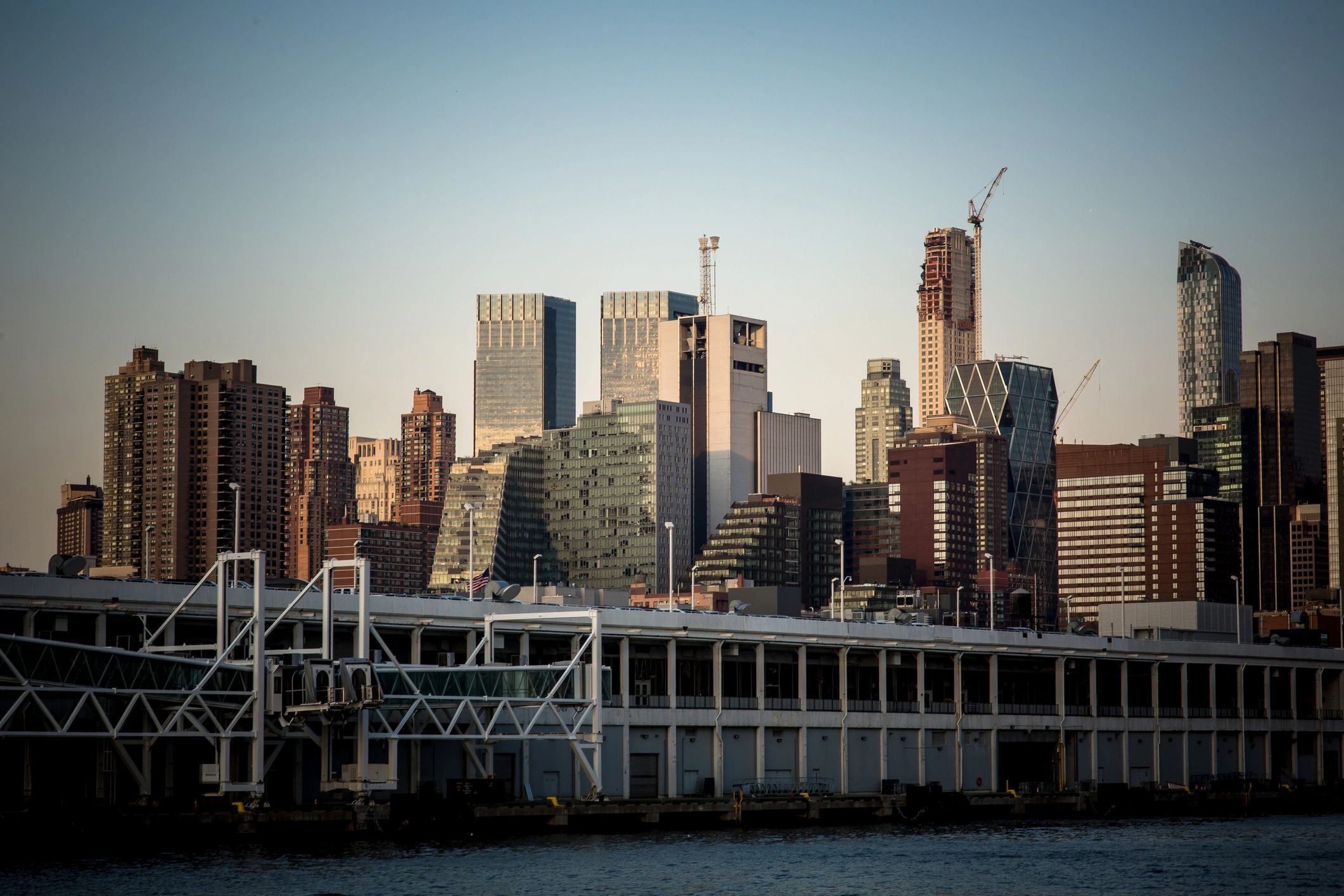 Manhattan skyline view