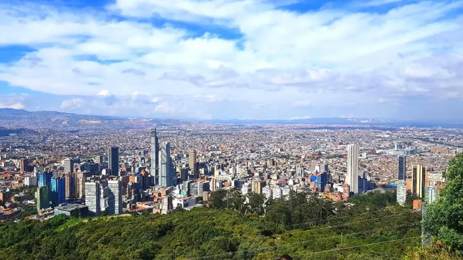 Vista de Bogotá, Colombia