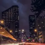 Bogotá de noche, Colombia