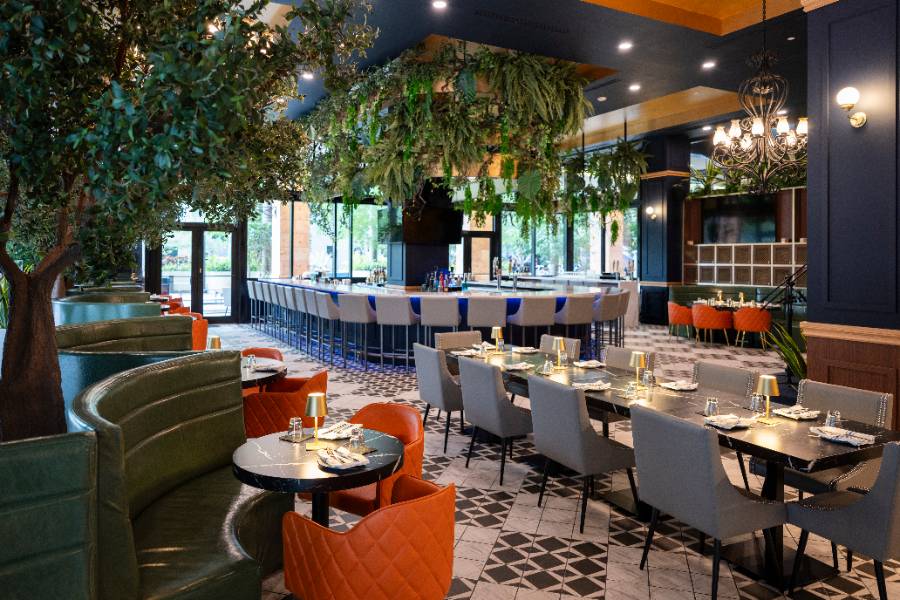 Salón comedor de Cantina Leon en Coral Gables