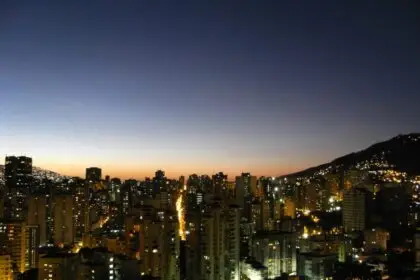 Vista panorámica de Caracas, Venezuela