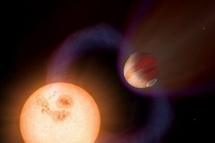 Impresión artística de un exoplaneta de período ultraCorto