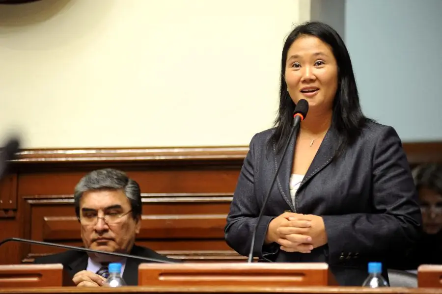 Keiko Fujimori, candidata presidencial de Perú