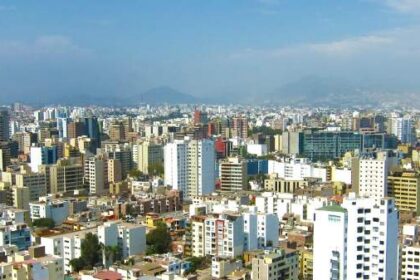Lima Perú skyline ciudad moderna