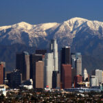 Skyline del centro de Los Ángeles, California