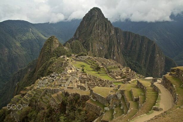 Ciudadela inca de Machu Picchu en Perú