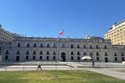 Palacio de La Moneda, sede del gobierno de Chile en Santiago