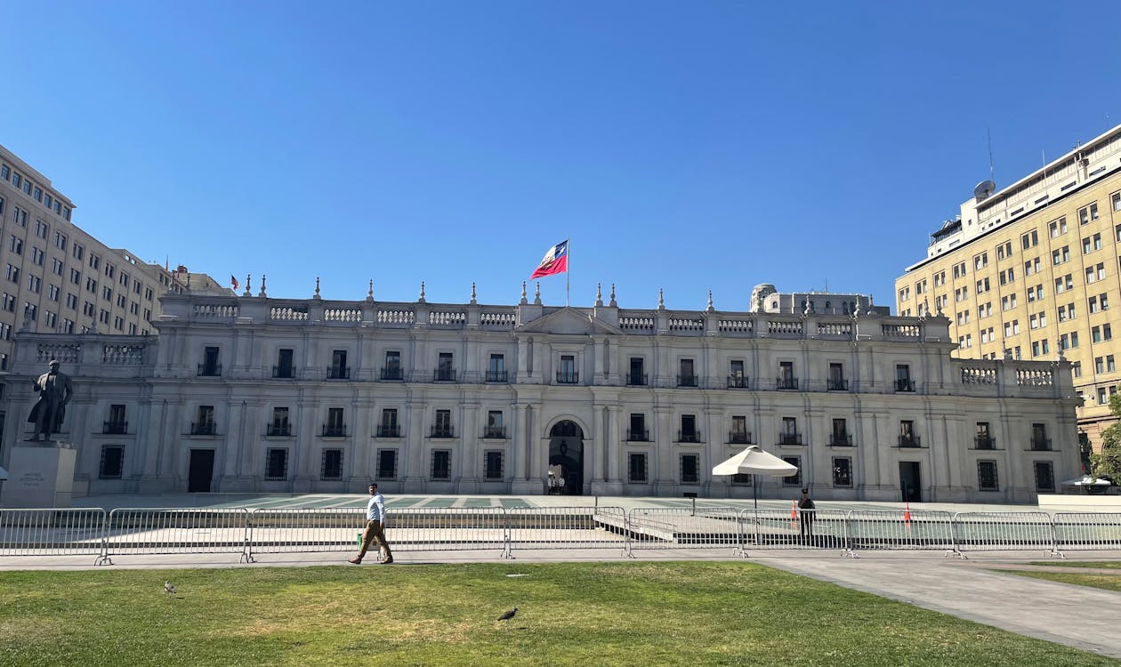 Palacio de La Moneda, sede del gobierno de Chile en Santiago