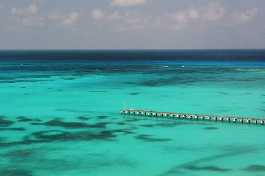 Aguas turquesas de Cancún, México