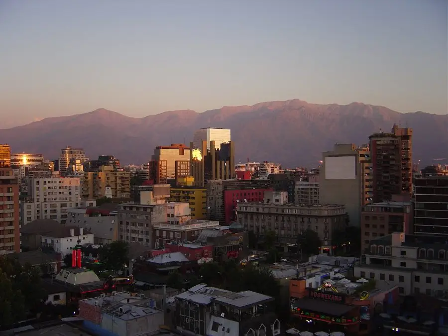 Vista de Santiago de Chile