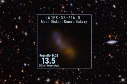 Galaxia más lejana captada por el Telescopio James Webb